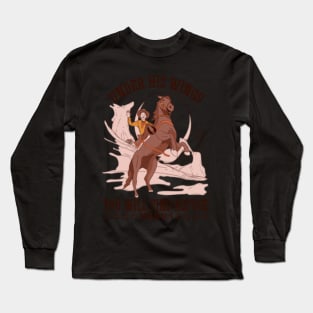 under his wings you will find refuge Long Sleeve T-Shirt